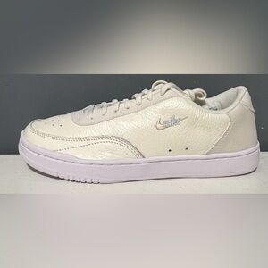 Nike Court Vintage PRM Leather Pale Ivor Washed Coral CW1067-101 Shoes-Womens 9